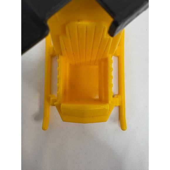 Vintage Fisher-Price Little People Yellow Helicopter - Picture 4 of 4